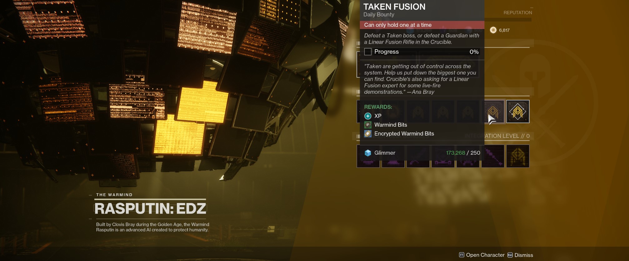 Rasputin Bounties