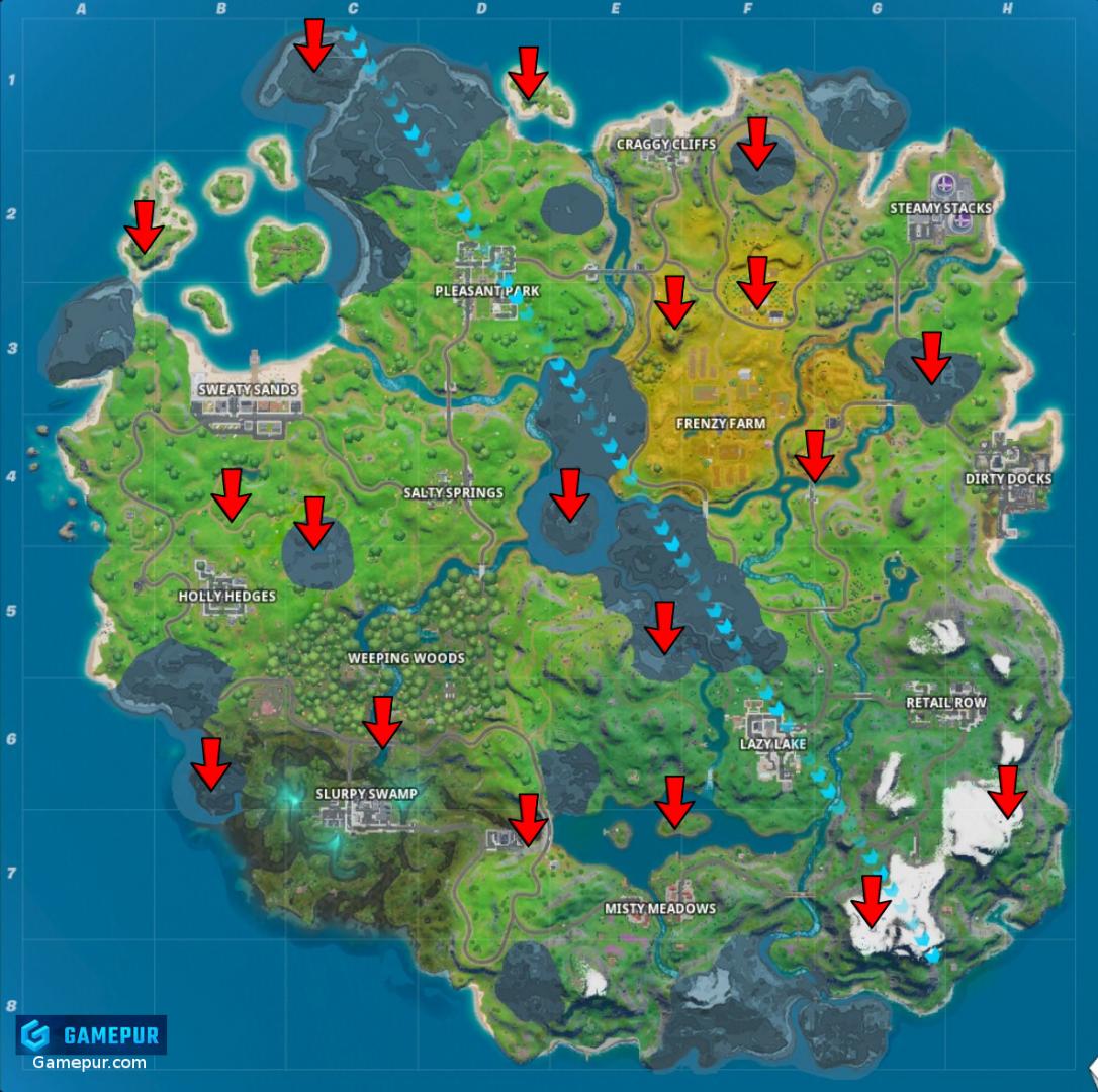 What Are Fortnite Landmarks How To Visit Different Landmarks In Fortnite Chapter 2 Season 2 Gamepur