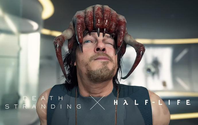 Wear a Head Crab in Death Stranding when it launches on PC