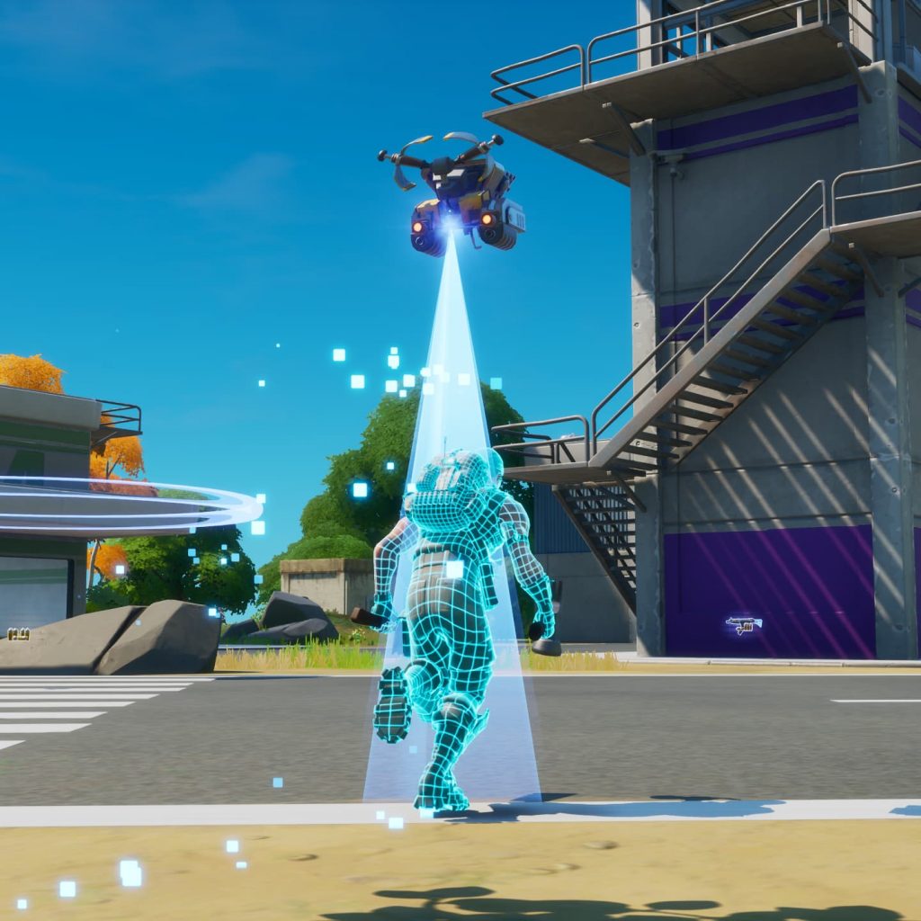 How to enter the secret base on the spawn island in Fortnite Gamepur