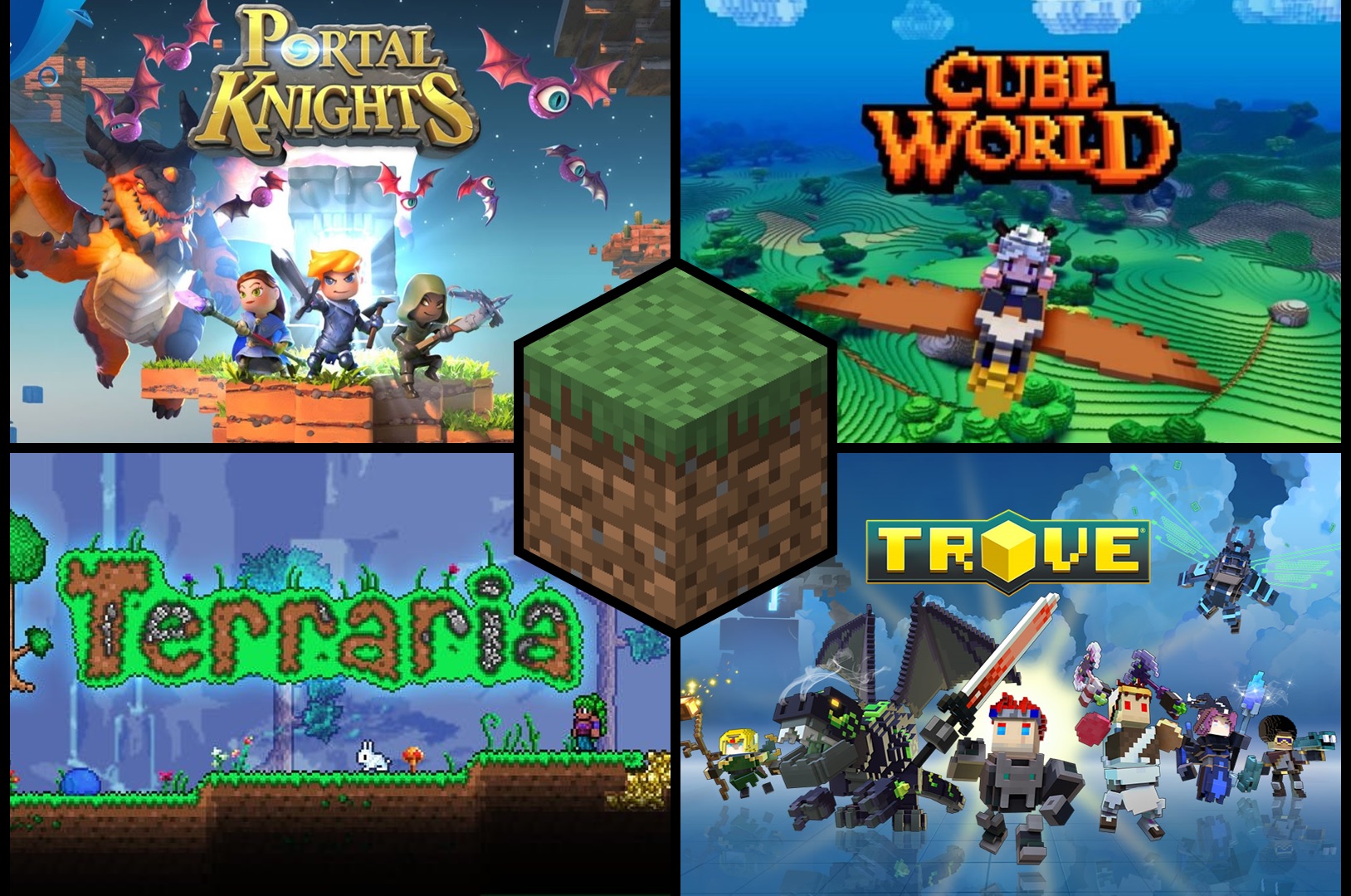 games like minecraft and terraria