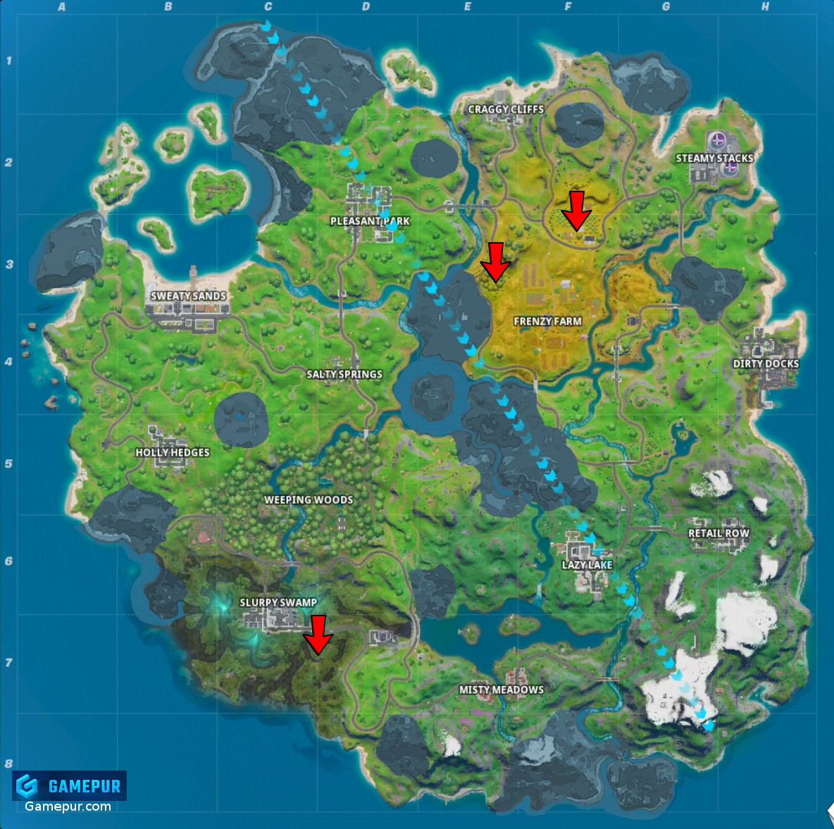 Fortnite Slurp Shroom Location Where To Consume An Apple Mushroom And Slurpshroom In Fortnite Battle Royale Gamepur