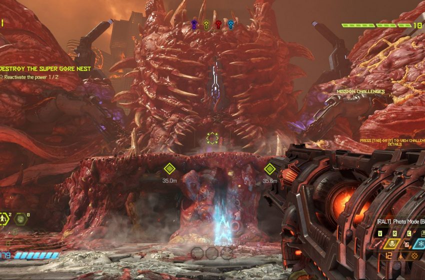 How To Get The Slayer Key And Gate On Super Gore Nest In Doom Eternal Gamepur