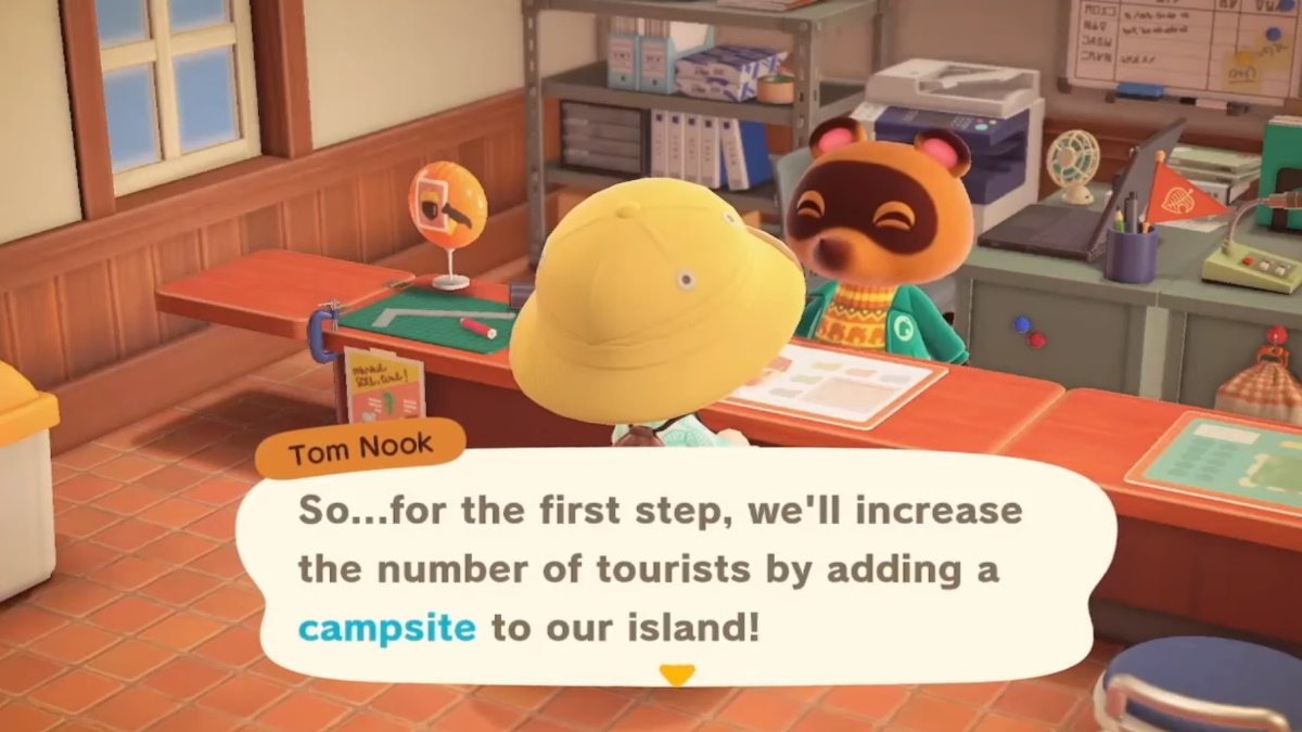 How to unlock the campsite in Animal Crossing New Horizons Gamepur