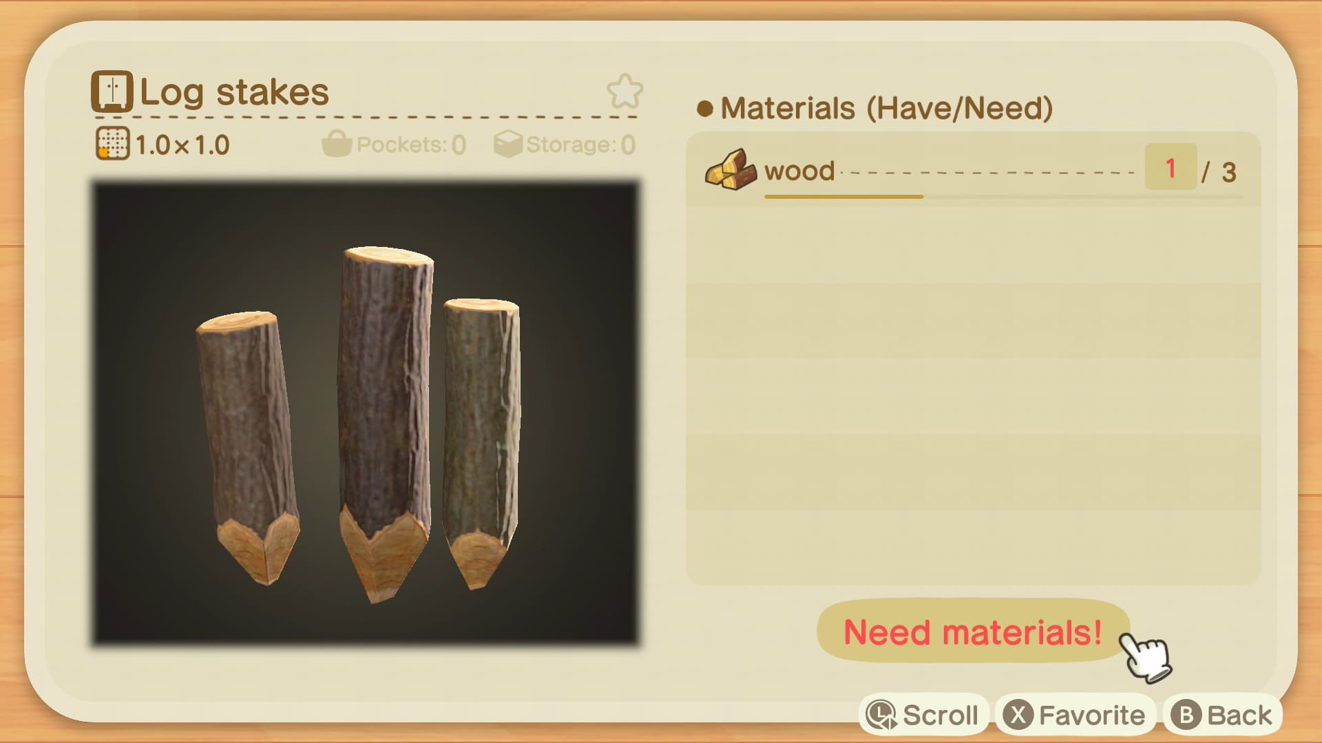 How To Make Log Stakes In Animal Crossing New Horizons Gamepur