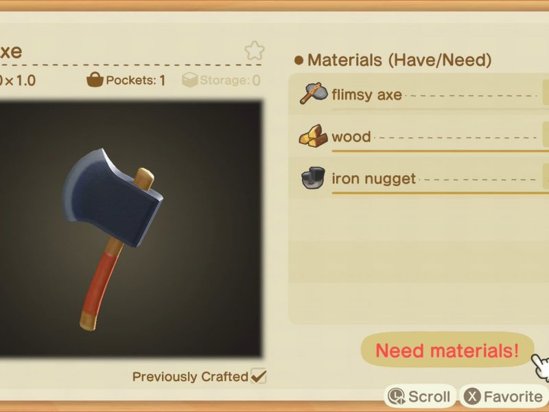 How to chop down a tree in Animal Crossing New Horizons Gamepur