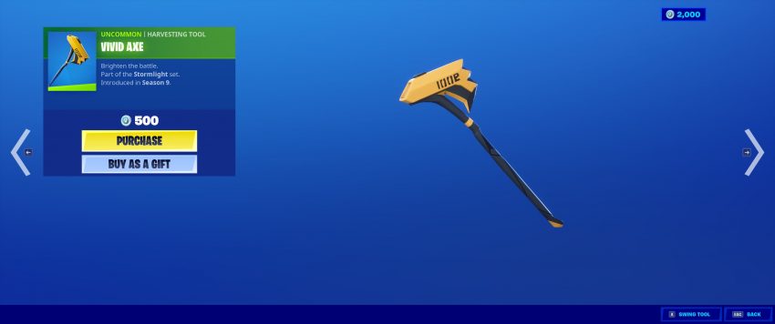 Vivid Axe