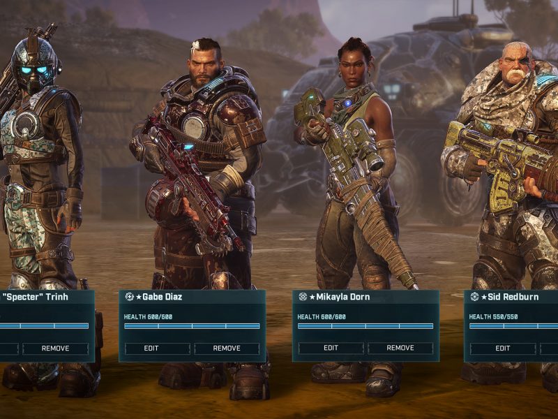 Does Gears Tactics have permadeath? Gamepur