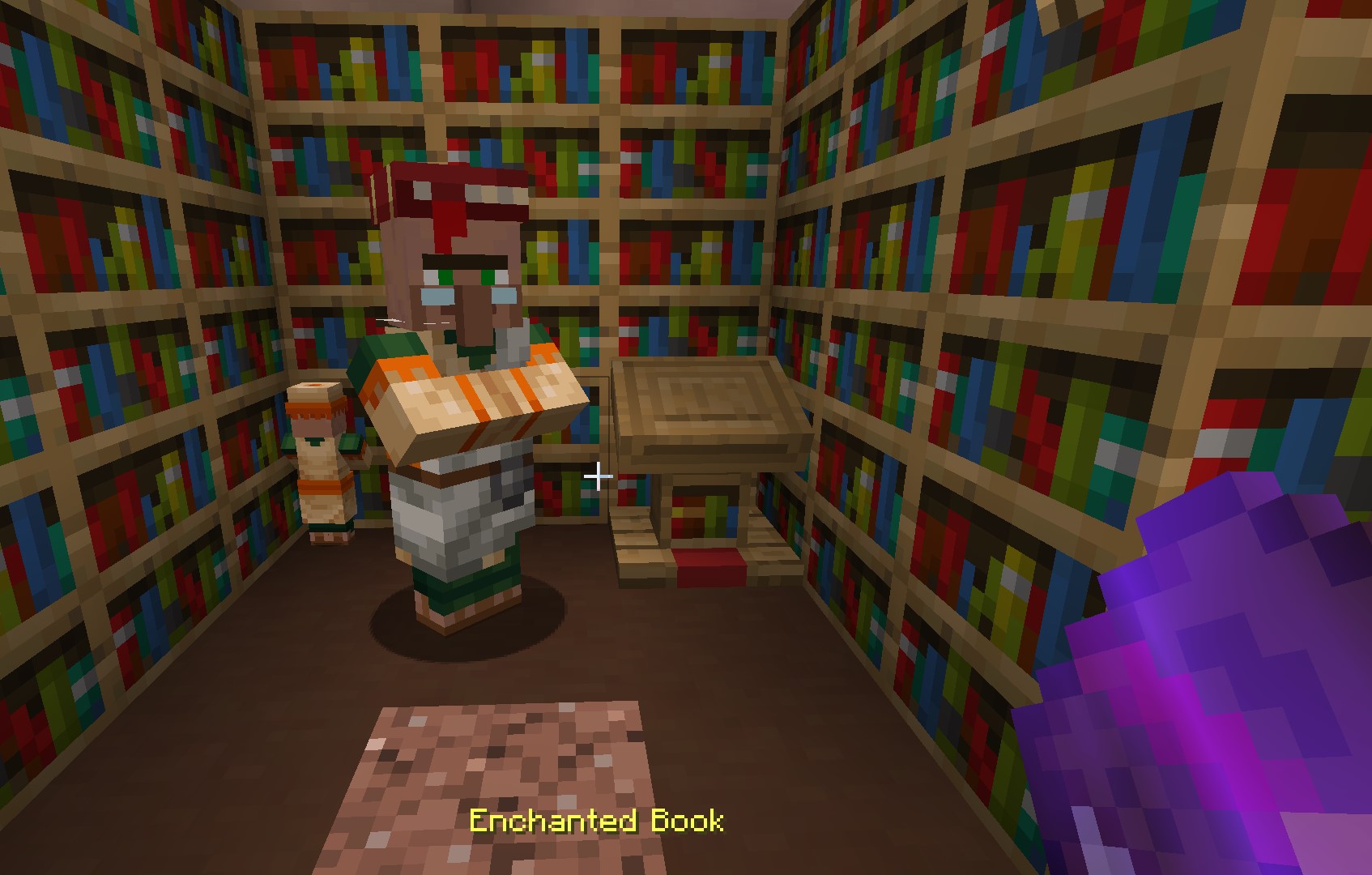 What is the title of this picture ? How to get Mending Books in Minecraft | Gamepur