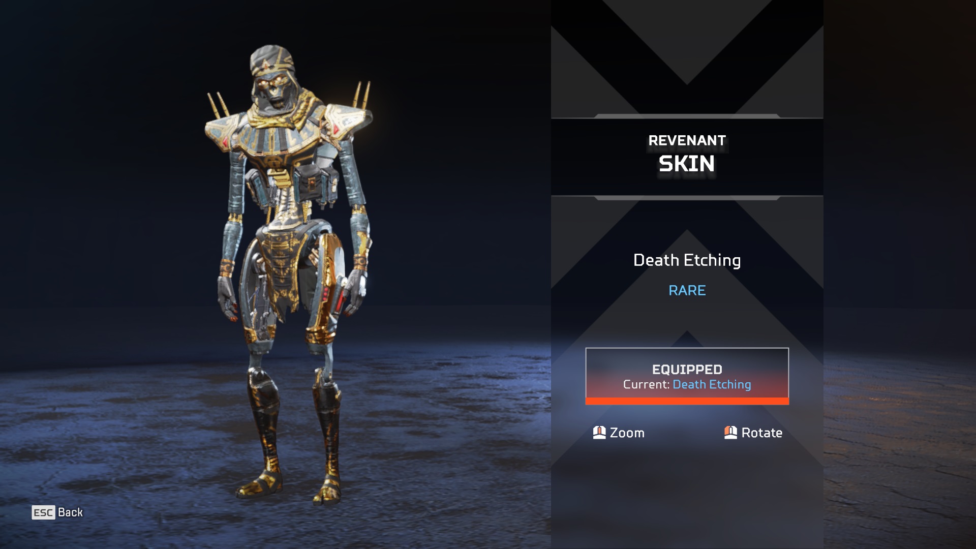 Death Etching (Rare Revenant Skin) .