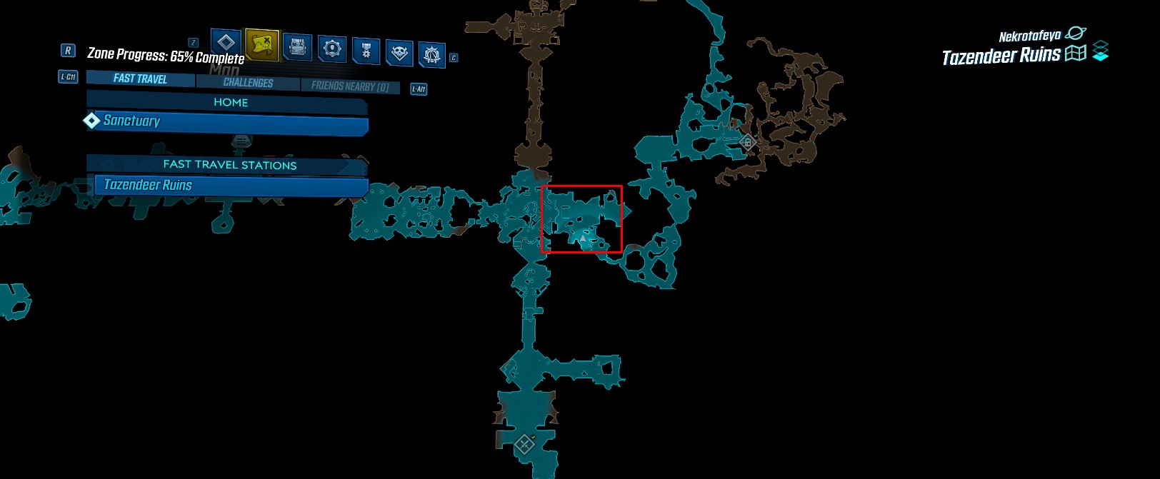 The best place to farm Assault Rifles at Tazendeer Ruins, Nekrotafeyo