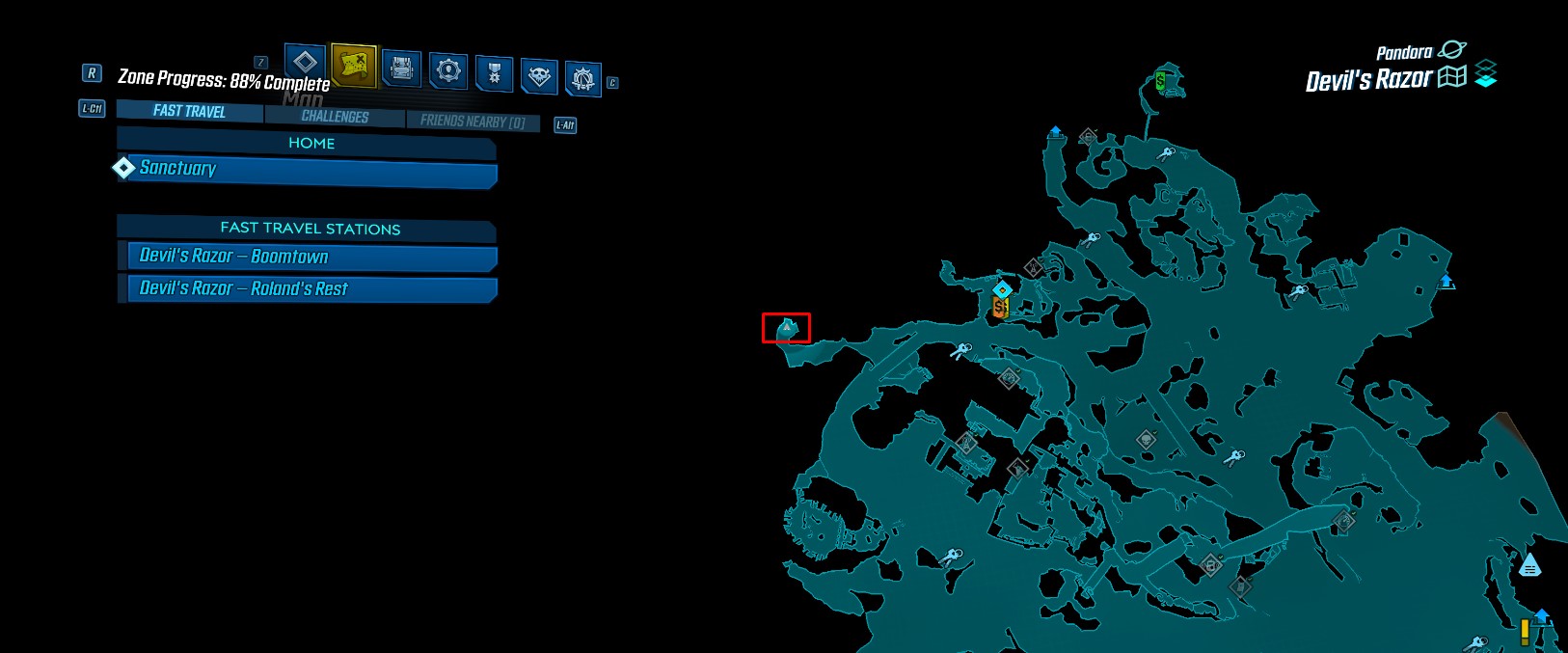 Trial of Survival location in Borderlands 3 Gamepur