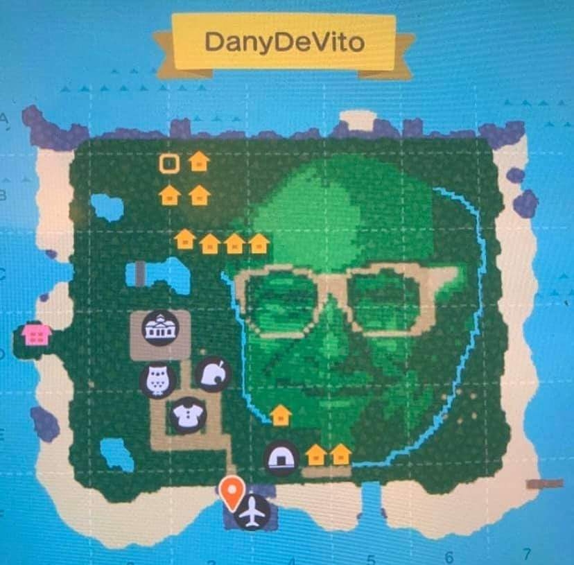 Someone terraformed their Animal Crossing New Horizons island into