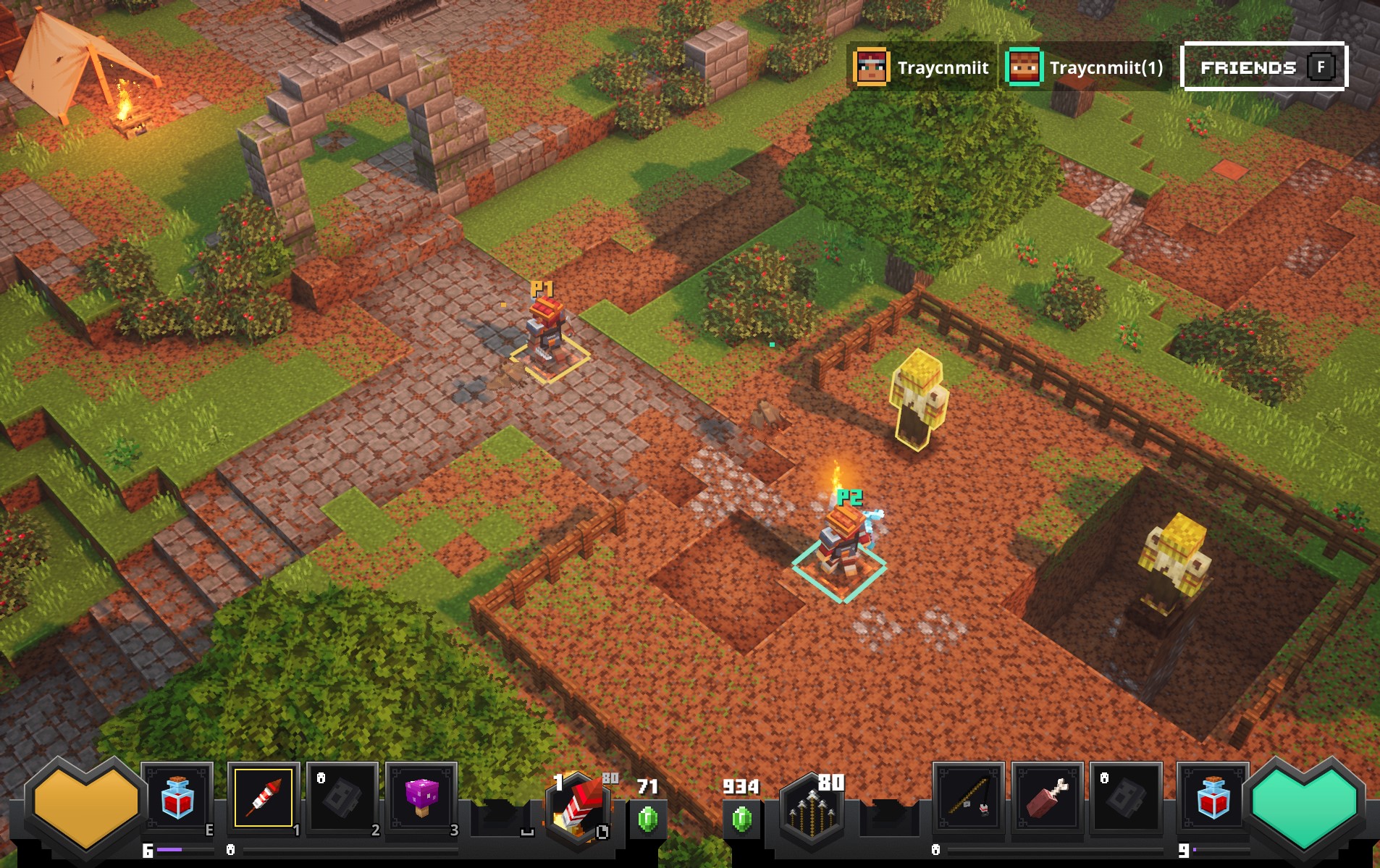 How To Play Local Co op And Multiplayer In Minecraft Dungeons Gamepur