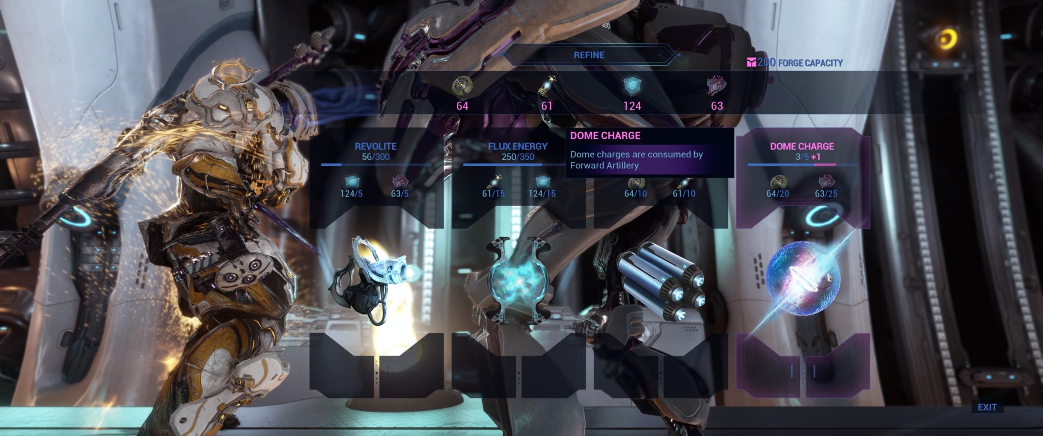 How to use Forward Artillery in Warframe Forward Thinking Challenge