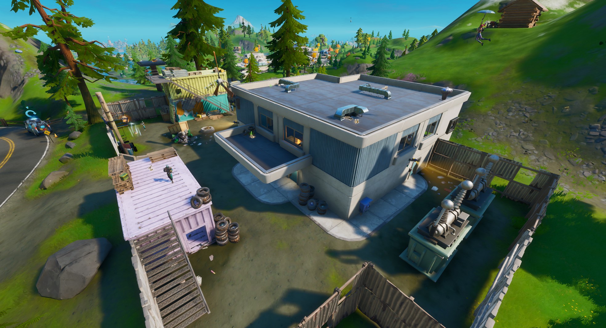 Enter The Catty Corner Vault Location In Fortnite Chapter 2 Season 3 