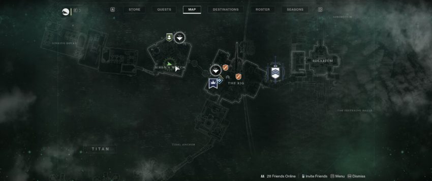 Siren's Watch B Map