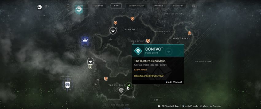The Rupture Map