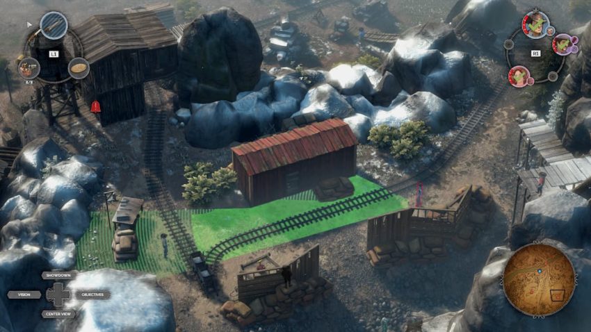Desperados III quarry dynamite