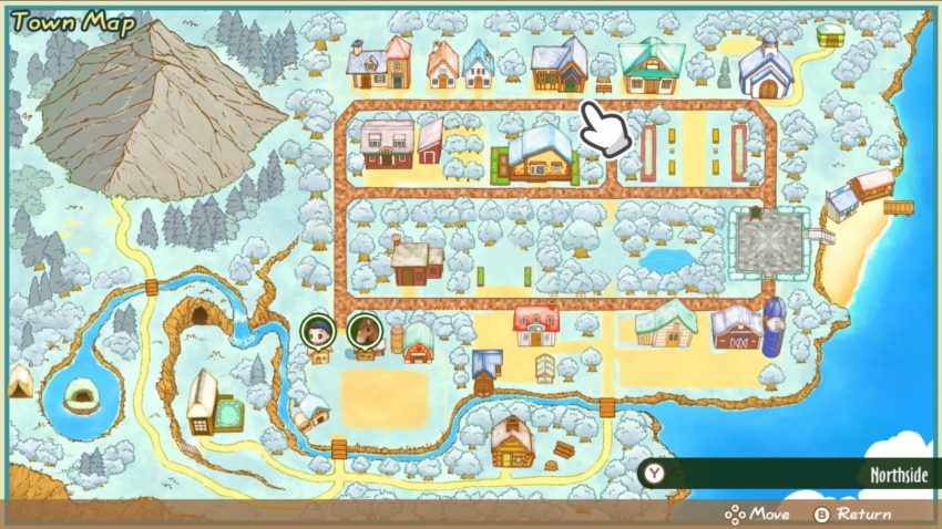 story of seasons a wonderful life map