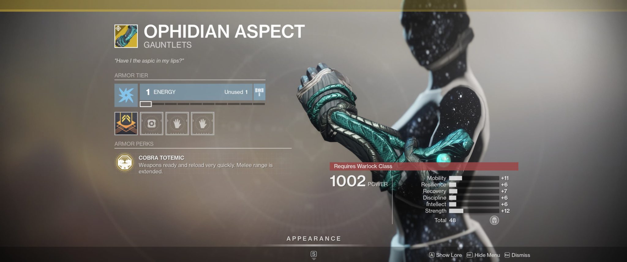 How To Get Ophidian Aspect Destiny 2 The best Warlock Exotics in Destiny 2 - Season of Arrivals - Gamepur