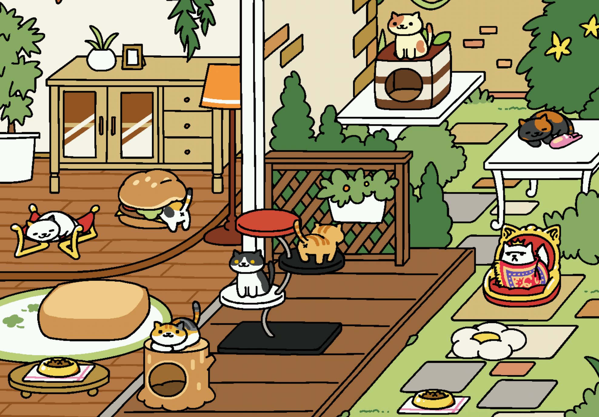 How to get Peaches to your yard in Neko Atsume Kitty Collector Gamepur