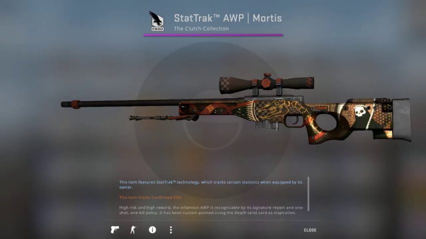 free download AWP Mortis cs go skin