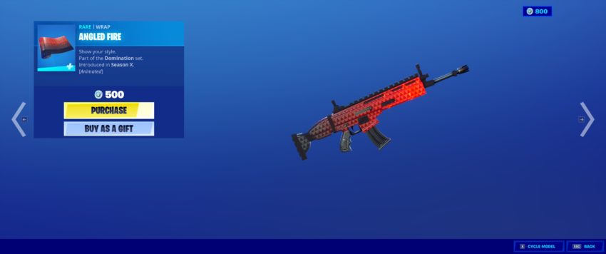 Angled Fire