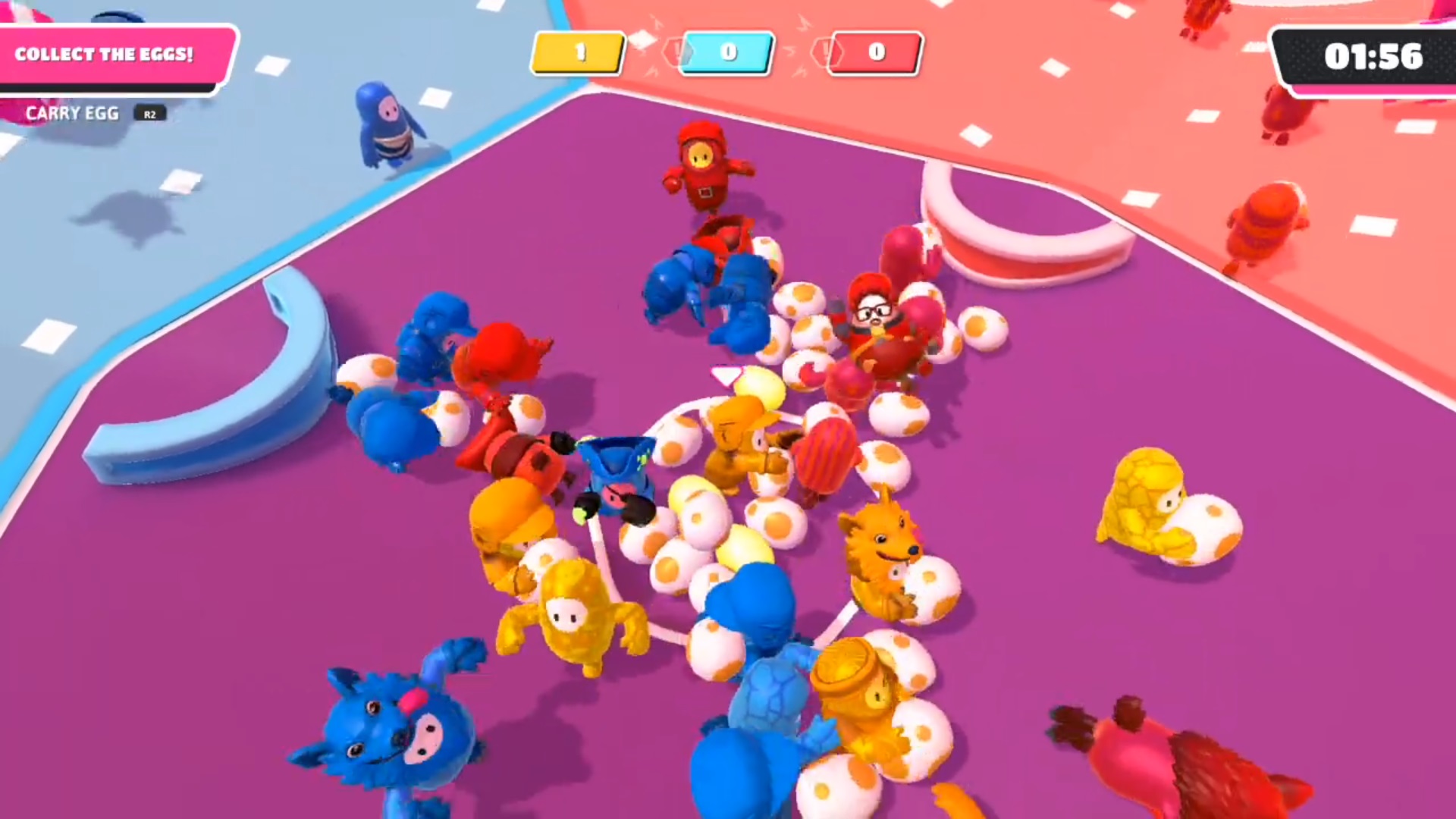 How to use the golden 5point bonuses in Fall Guys team games Gamepur