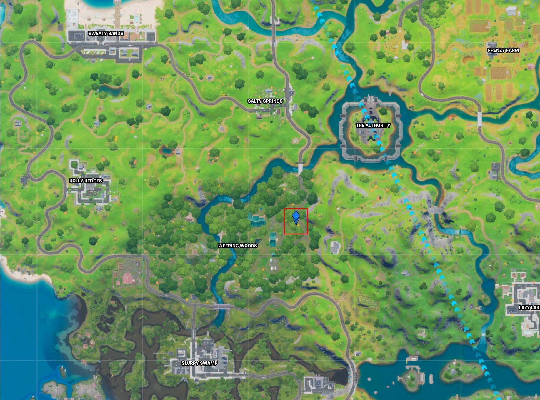 Where to find Fireflies in Weepings Woods Fortnite Chapter 2 Season 3 Week 10 DoubleXP