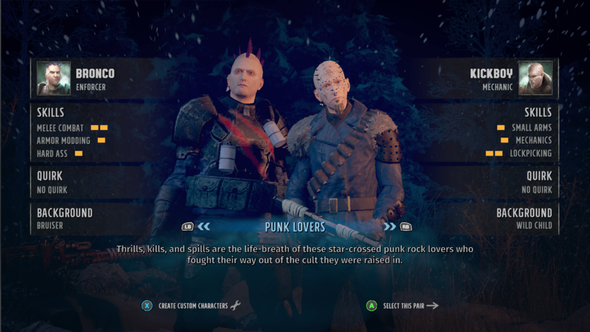 Which Ranger pairing should I start with in Wasteland 3?