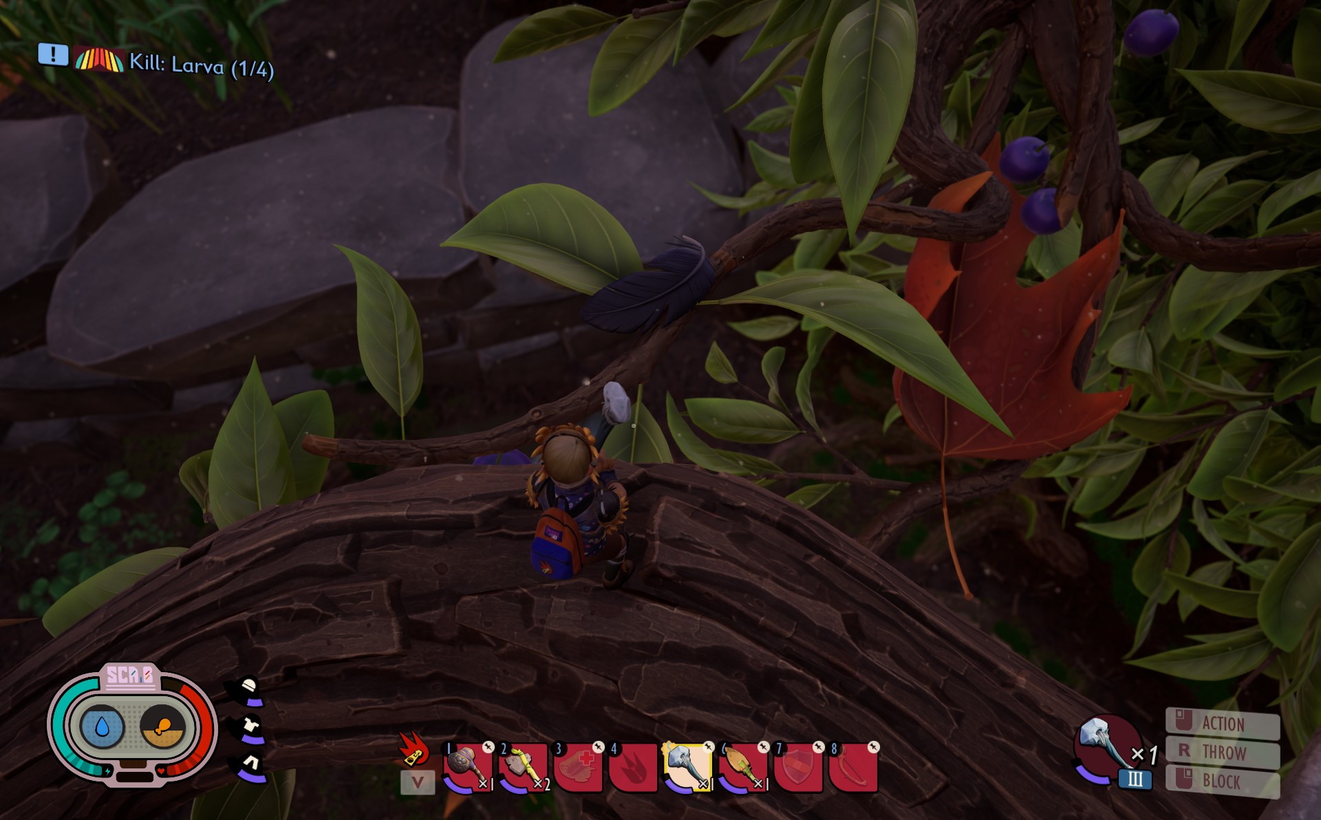 How to craft a simple bed in Grounded Gamepur