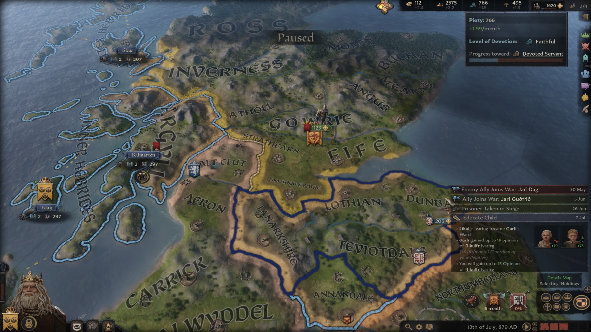 How to gain piety in Crusader Kings 3 | Gamepur