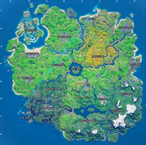 Sentinel Graveyard Location