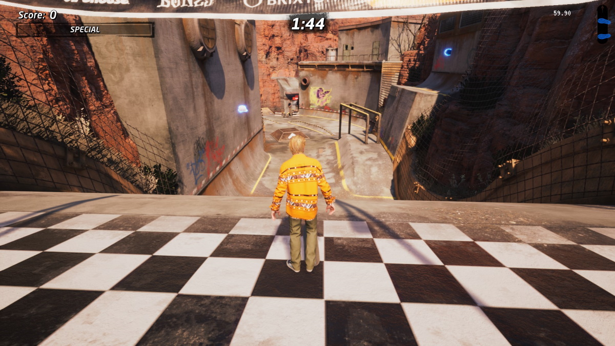 All hard hat locations in Downhill Jam in Tony Hawk's Pro Skater 1+2