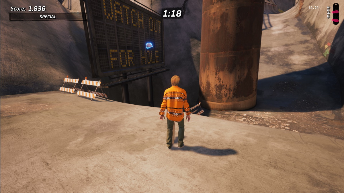 All hard hat locations in Downhill Jam in Tony Hawk's Pro Skater 1+2