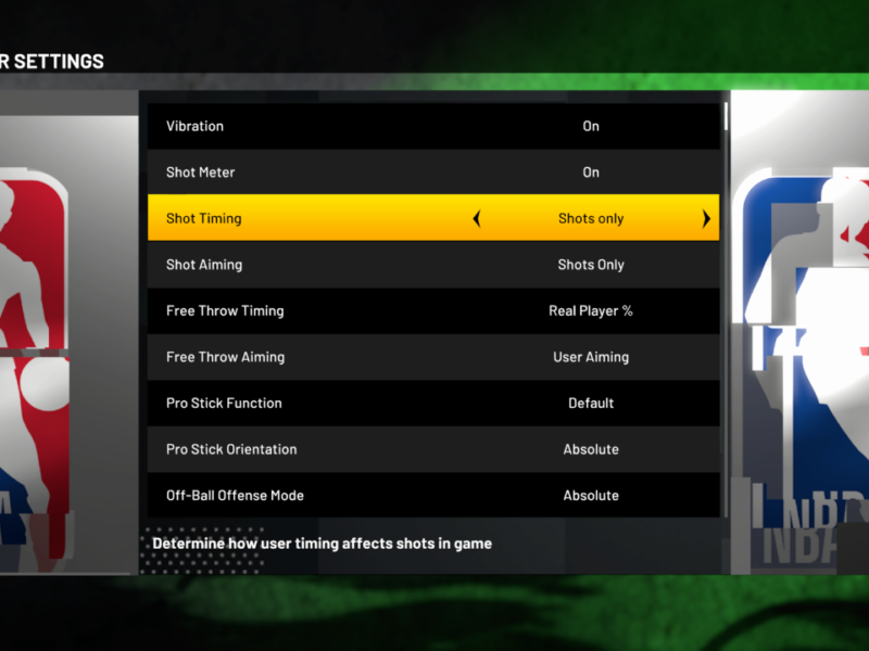 How to change Shot Timing in NBA 2K21 Gamepur
