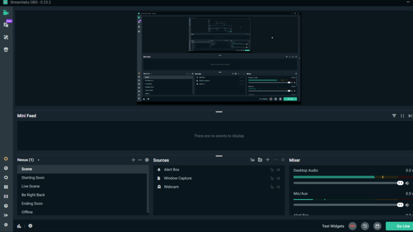 streamlabs obs mic settings