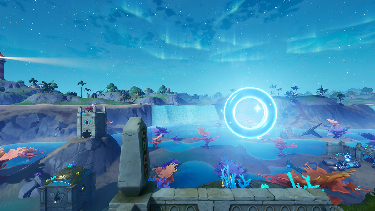 Where To Collect Floating Rings At Coral Castle In Fortnite Chapter 2 Season 4 Gamepur