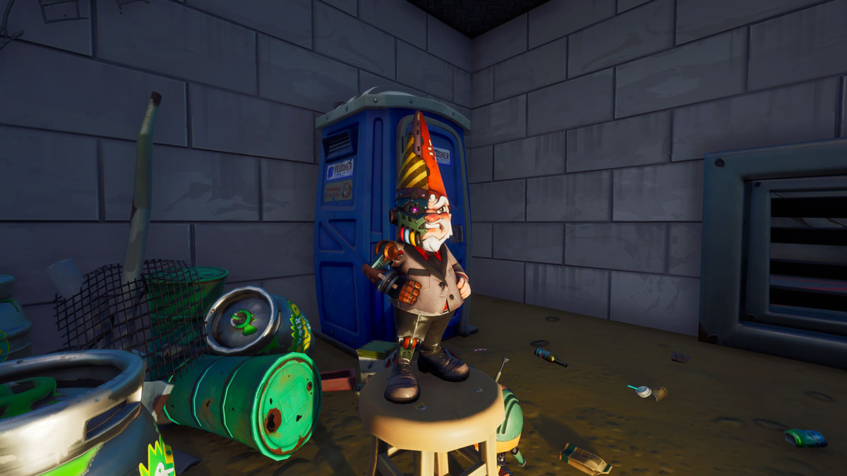 Arena Gnome Fortnite Where To Find The Lair Secret Gnome Challenge In Fortnite Chapter 2 Season 4 Gamepur