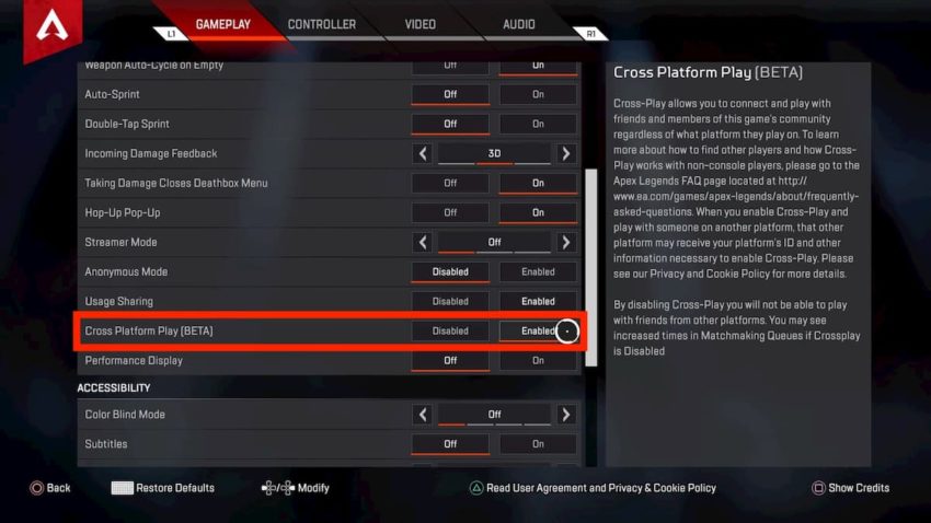 Apex Legends Crossplay Guide How To Add Friends Matchmaking Cross Progression Gamepur - how to play roblox on crossplay