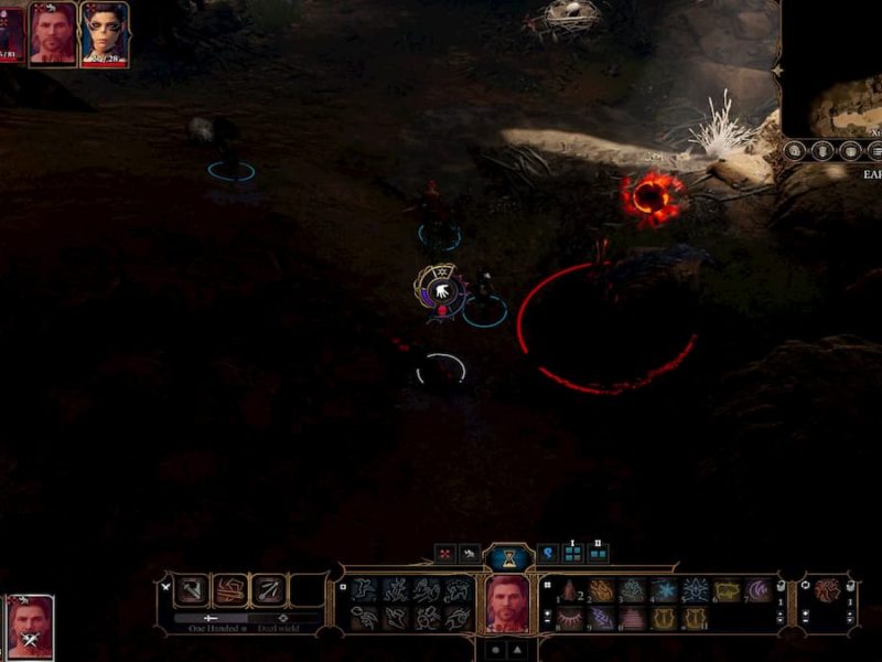 How death saves and reviving party members works in Baldur's Gate 3