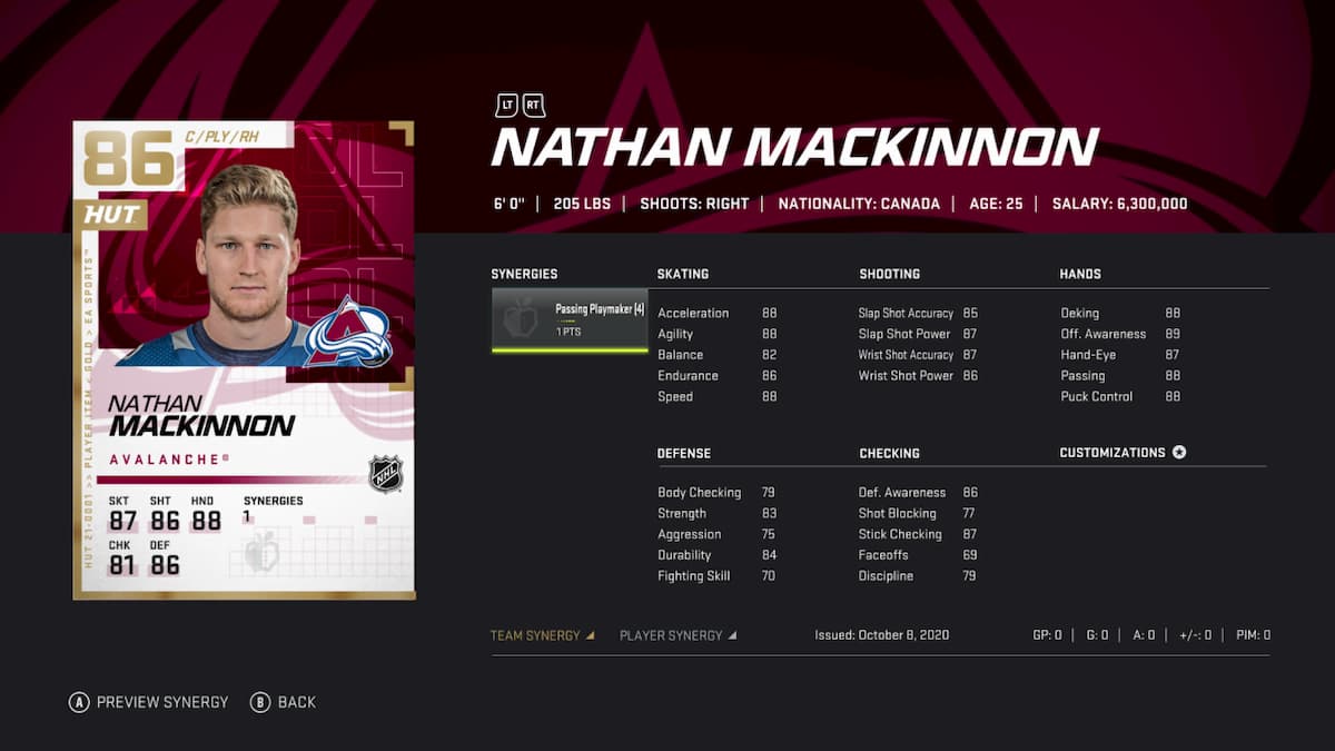 Best base HUT centermen in NHL 21 Gamepur