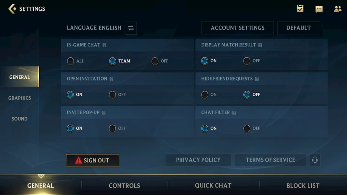 Best settings for League of Legends Wild Rift Gamepur