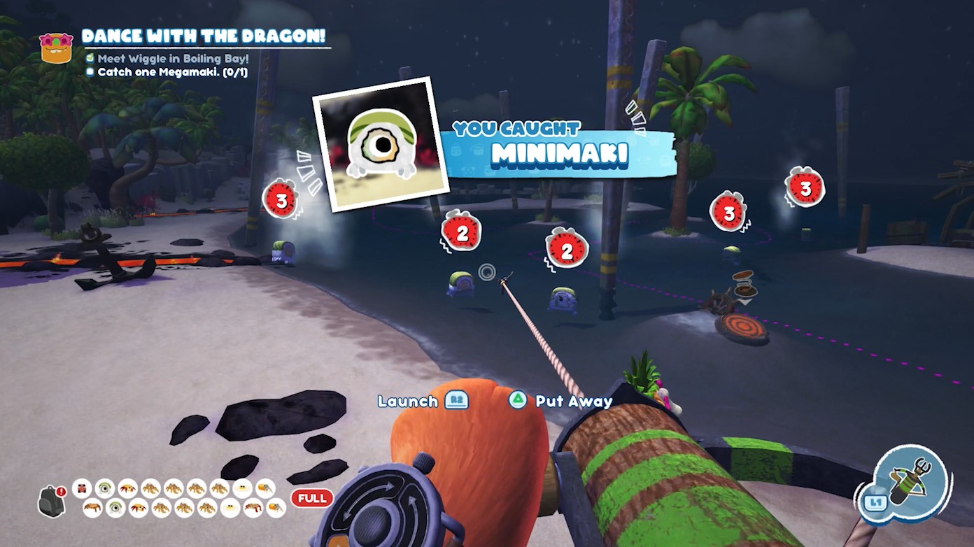 How to catch the Megamaki in Bugsnax Gamepur