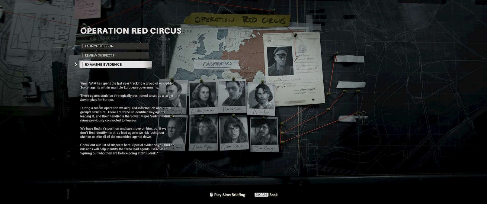 Operation Red Circus suspects guide Call of Duty Black Ops Cold War