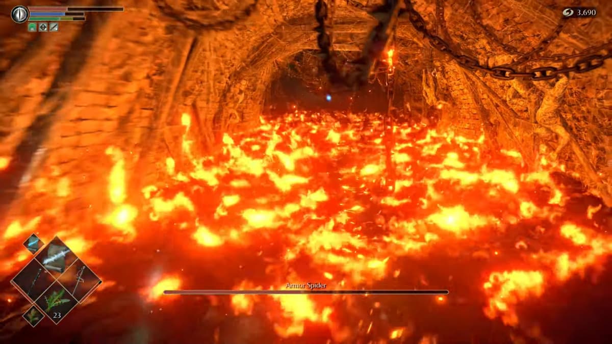 How to beat the Armor Spider boss in Demon's Souls Gamepur