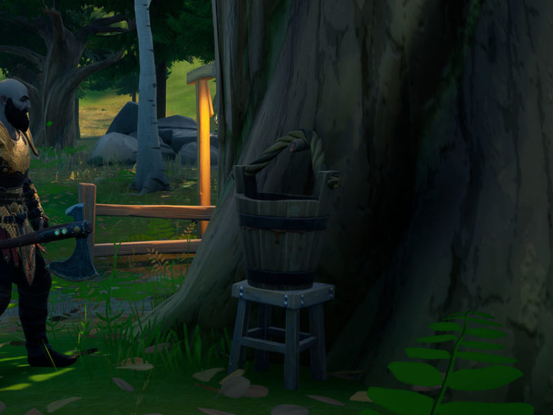 Where to collect all three Maple Syrup Buckets in Weeping Woods