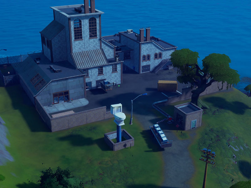Where to plant evidence in Catty Corner or Flush Factory