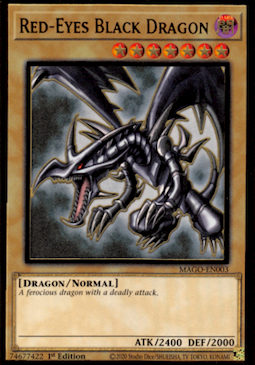 Yugioh Red-Eyes Black Dragon